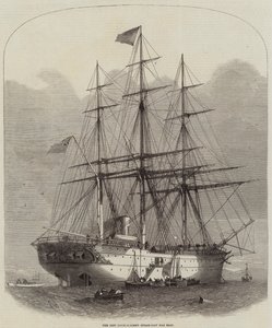 Het nieuwe dubbel-schroef stoomschip Verre Oosten